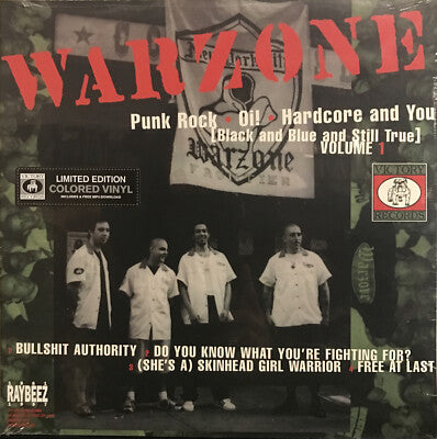 Cause For Alarm / Warzone - 2017 White Vinyl - LP