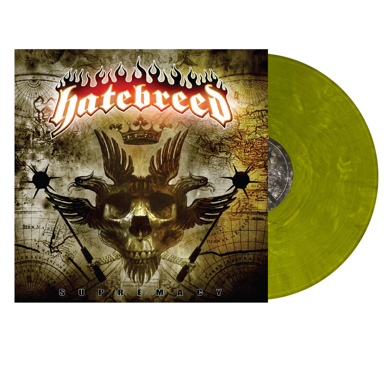 Hatebreed - Supremacy - Up In Smoke Green Vinyl - LP