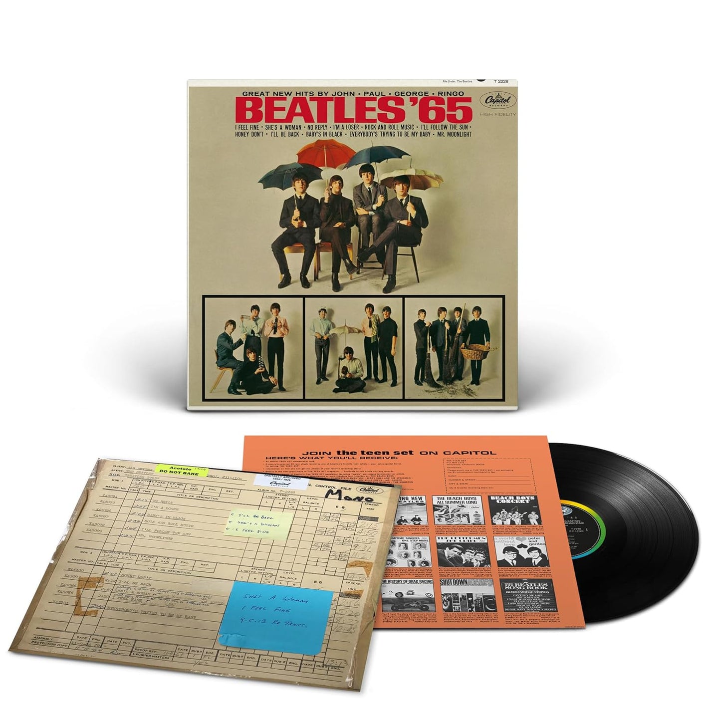 The Beatles – Beatles '65 - 180 Gram Vinyl - (Mono) - LP