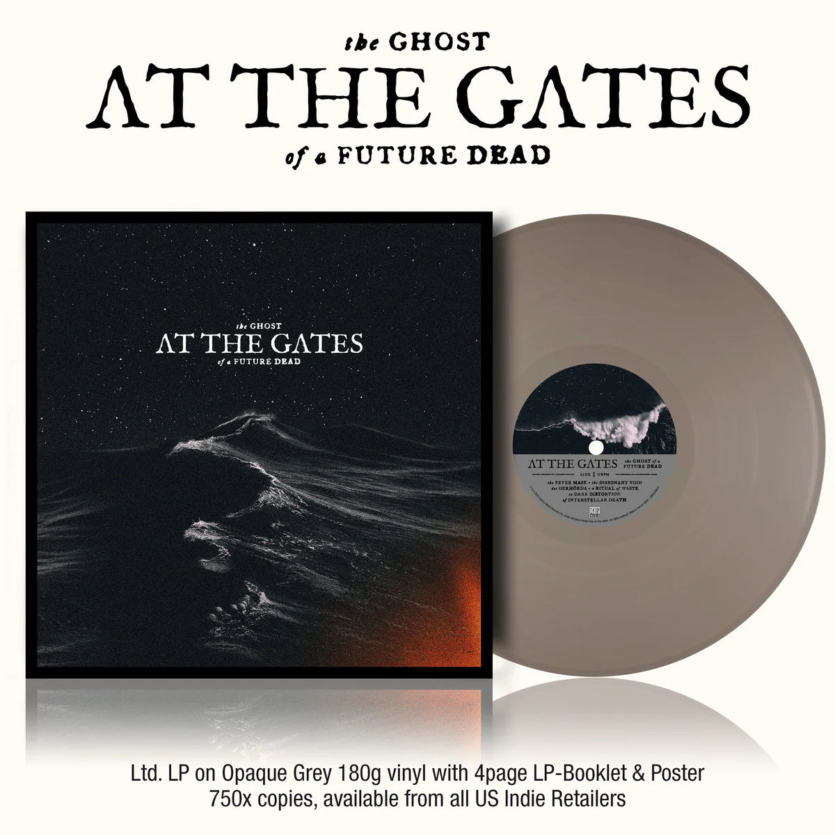 At The Gates - The Ghost of a Future Dead - Indie Exclusive Opaque Grey - LP