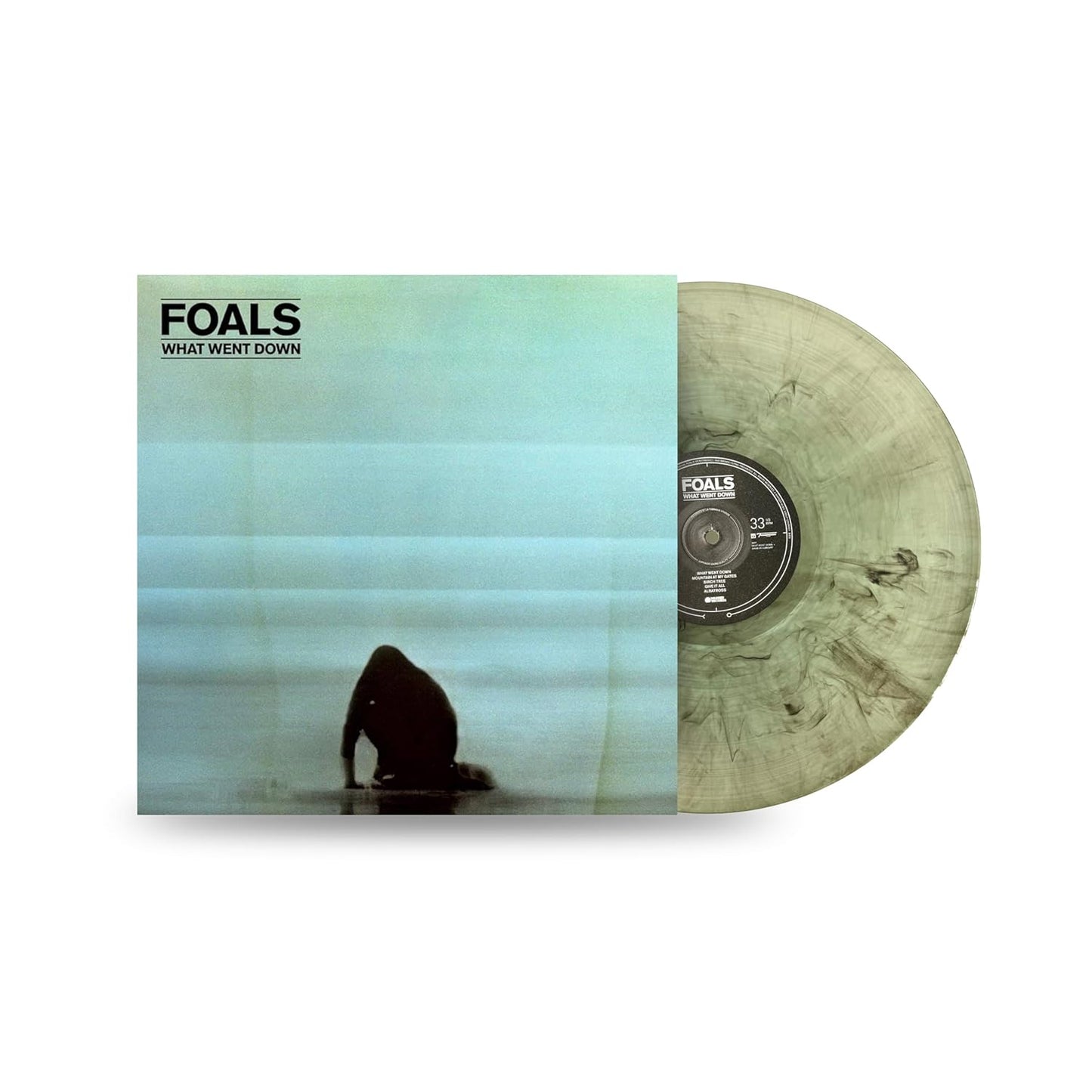 Foals – What Went Down - 10th Anniversary Coke Clear Green/Black Smoke - LP