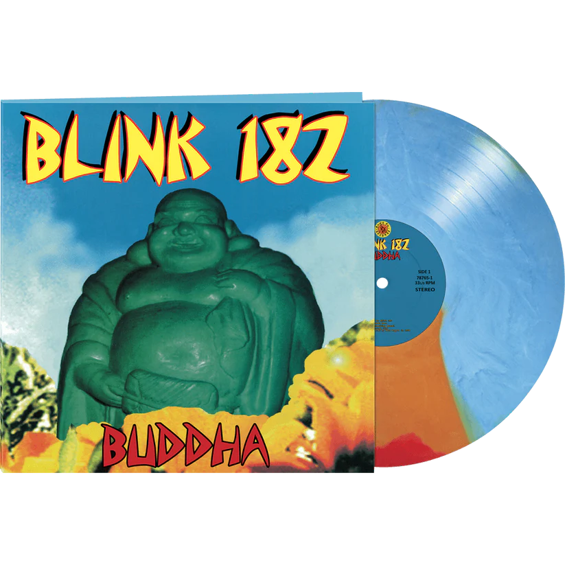 Blink 182 – Buddha (BLUE/RED/YELLOW STRIPED) - LP