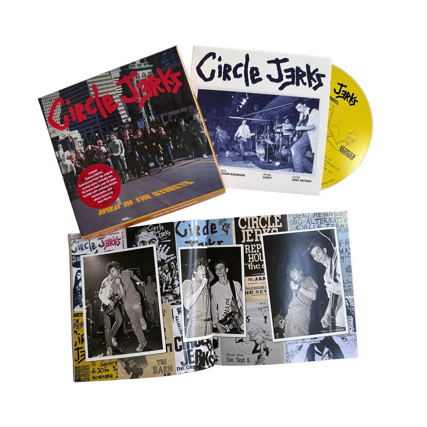 Circle Jerks - Wild In The Streets (Deluxe Anniversary Edition) CD