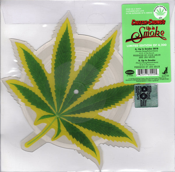 Cheech & Chong – Up In Smoke - Record Store day 2019 Shaped Pic Disc - 7"