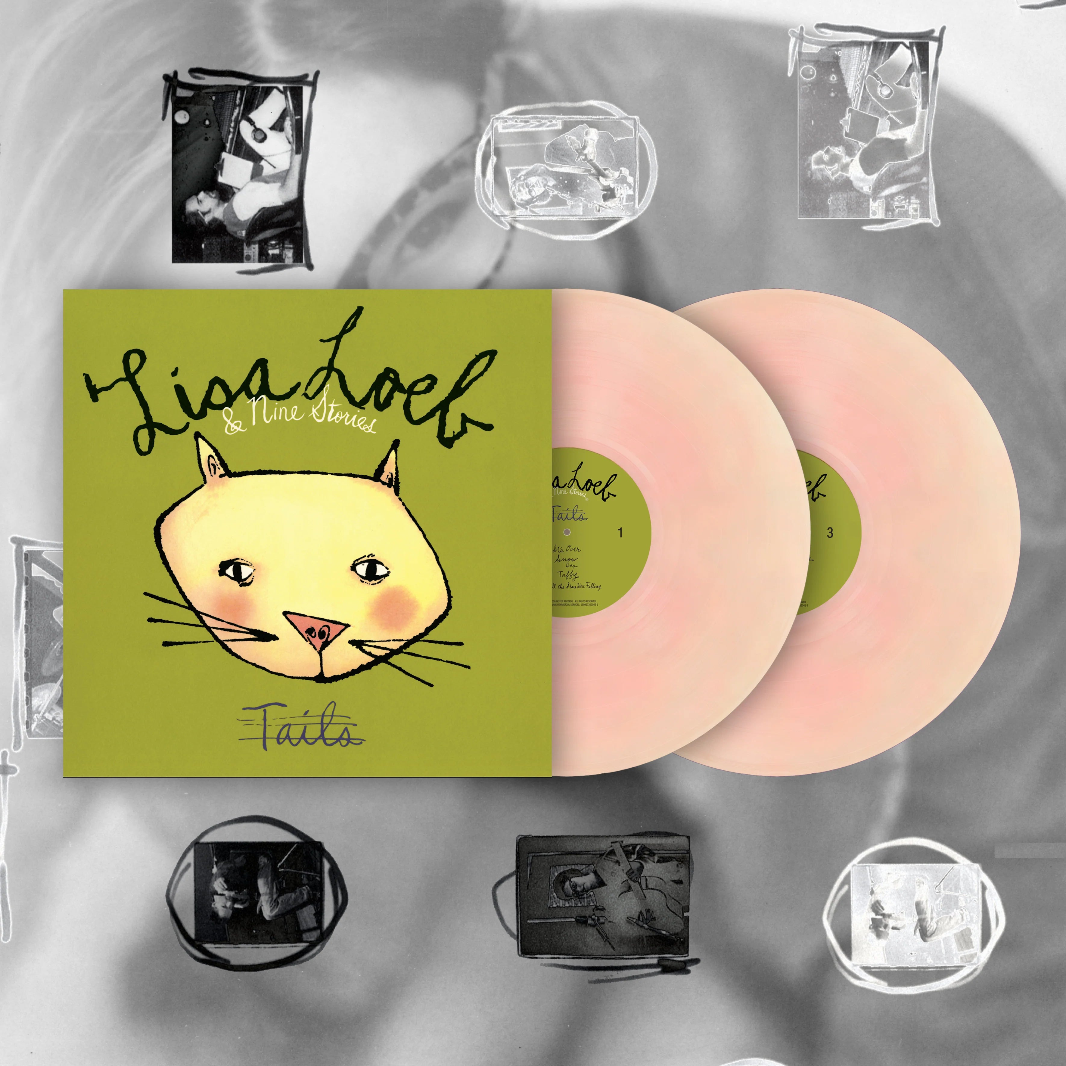 Lisa Loeb & Nine Stories – Tails - Pink Galaxy Vinyl - Numberd +