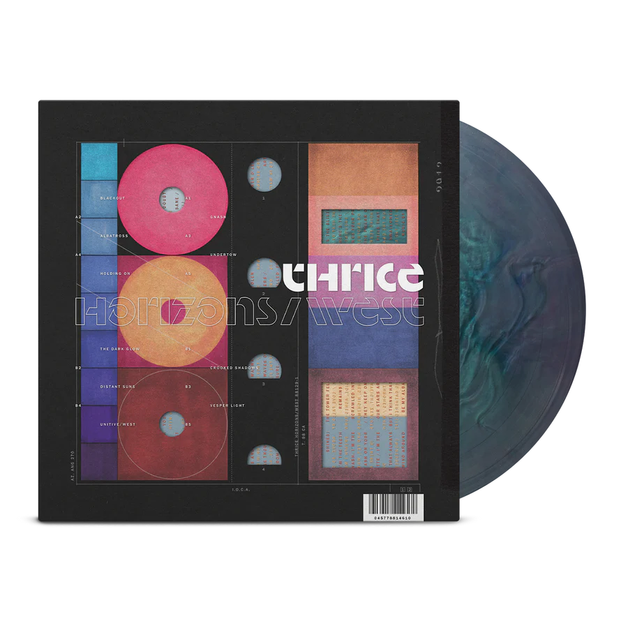 Thrice – Horizons / West - LP (Summer Sky Splash Vinyl)