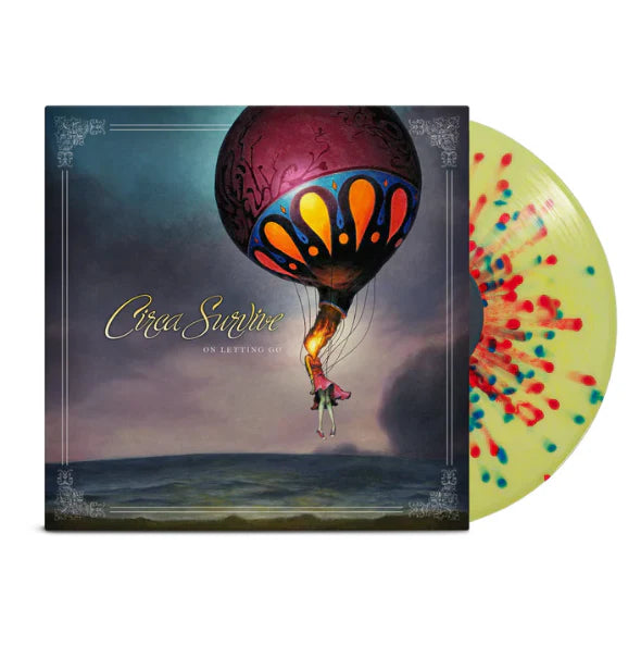 Circa Survive - On Letting Go - Custard W/Ruby + Blue Splatter Vinyl - LP