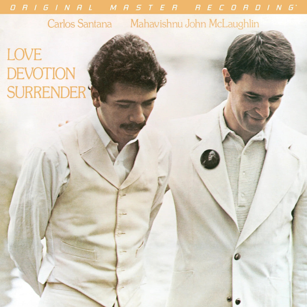 Carlos Santana and Mahavishnu John McLaughlin - Love Devotion Surrender - 180g 33RPM - LP