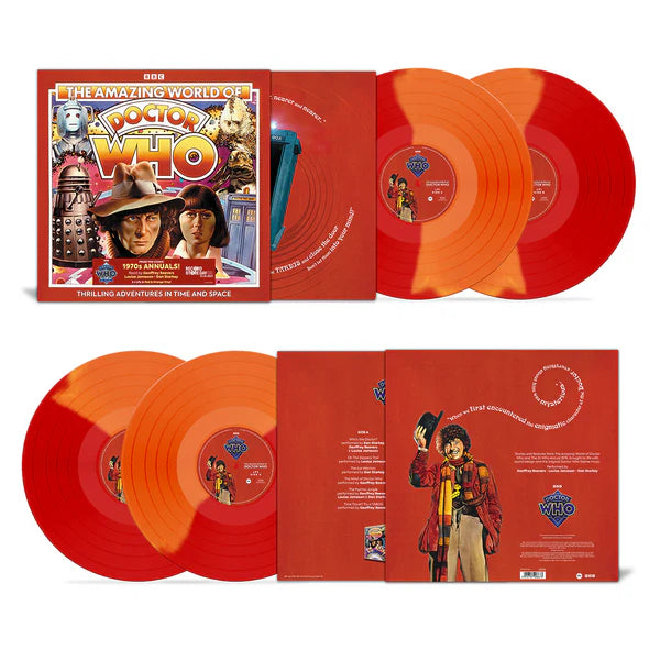 Doctor Who – The Amazing World Of Doctor Who - Red n Orange - 2XLP Record Store Day 2023