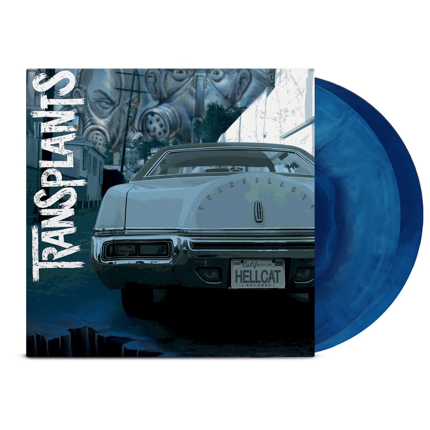 Transplants – S/T - Blue Galaxy Vinyl - 2XLP (Members of Blink 182 and Rancid)