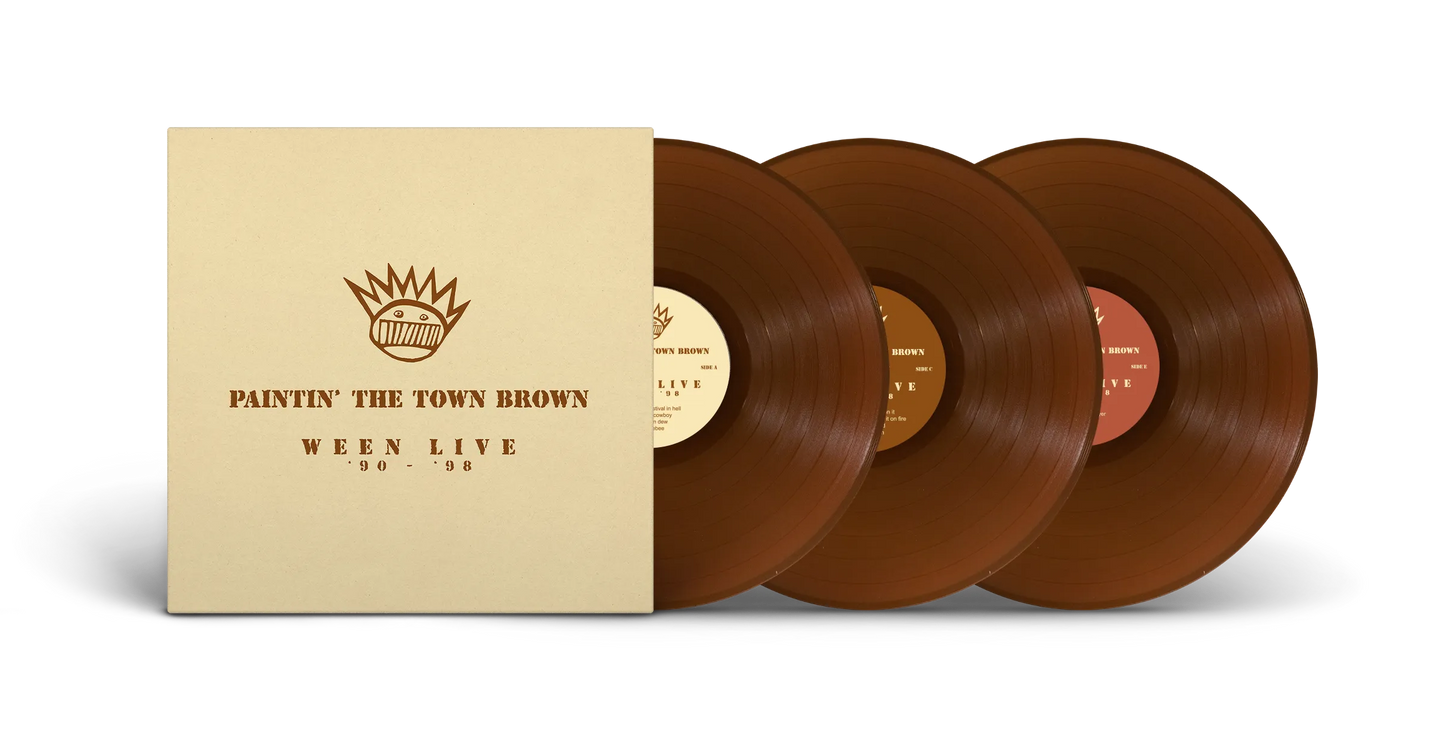 Ween – Paintin' The Town Brown (Ween Live '90-'98) - Brown Vinyl - 3XLP