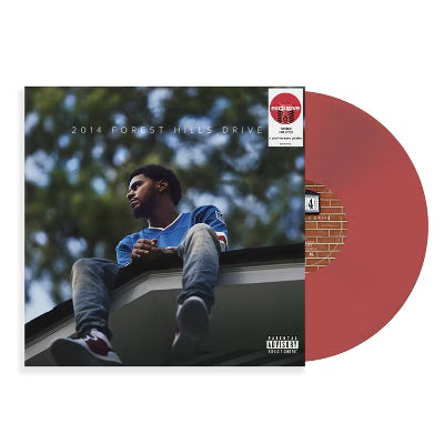 J. Cole – 2014 Forest Hills Drive - Red Vinyl - 2XLP