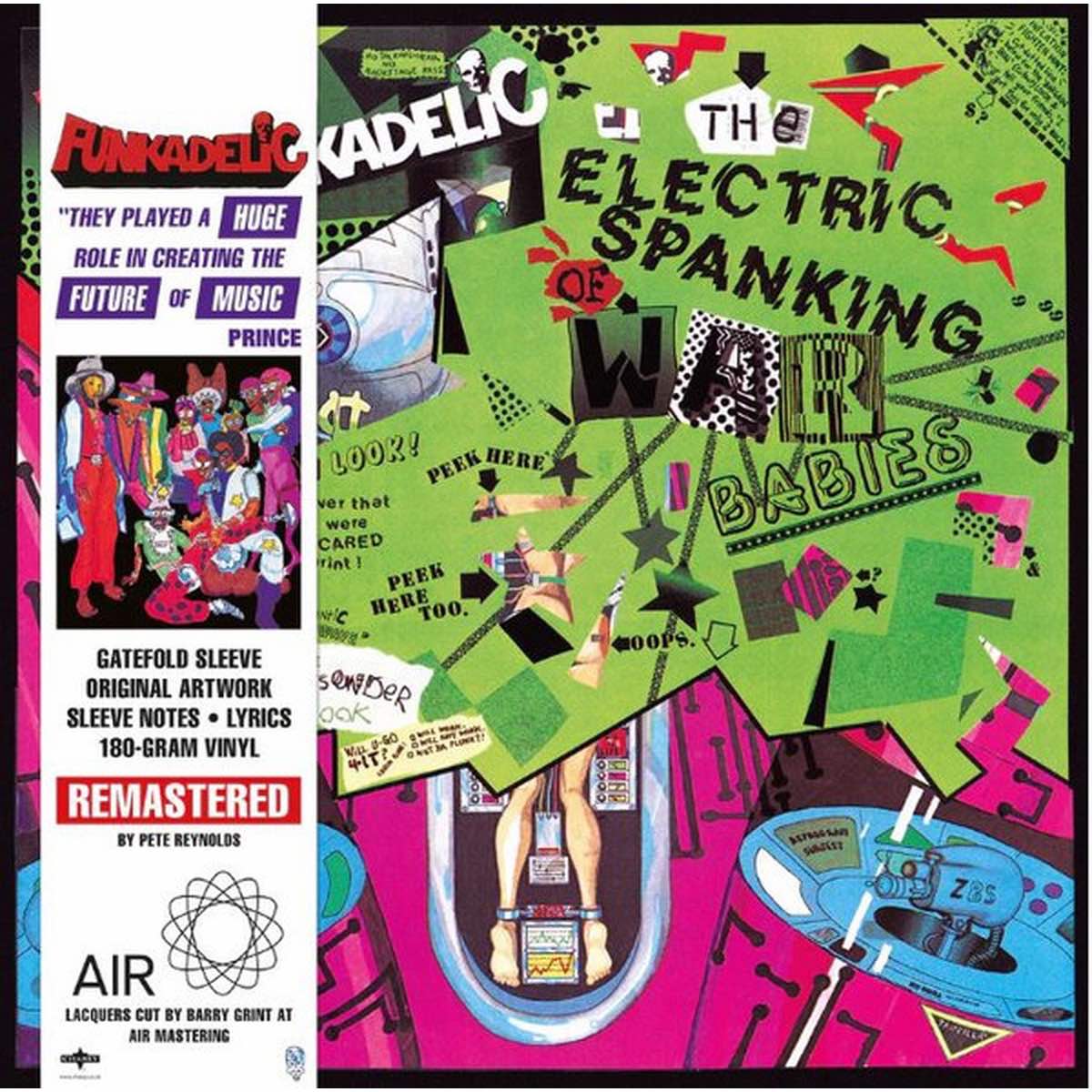 Funkadelic - The Electric Spanking of War Babies - 180 Gram Vinyl W/ Obi Strip - LP