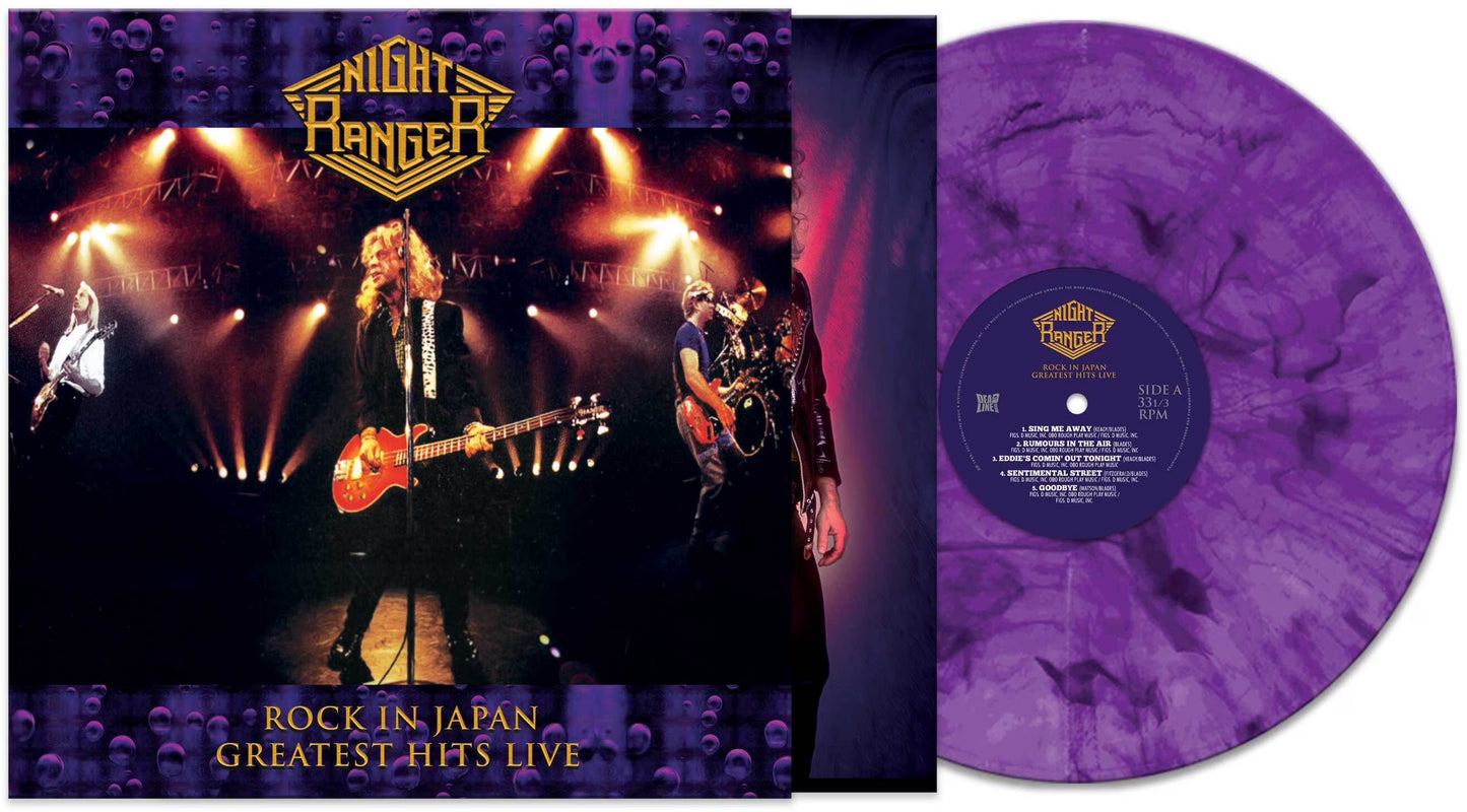 Night Ranger - Rock In Japan: Greatest Hits Live - Purple Vinyl - LP
