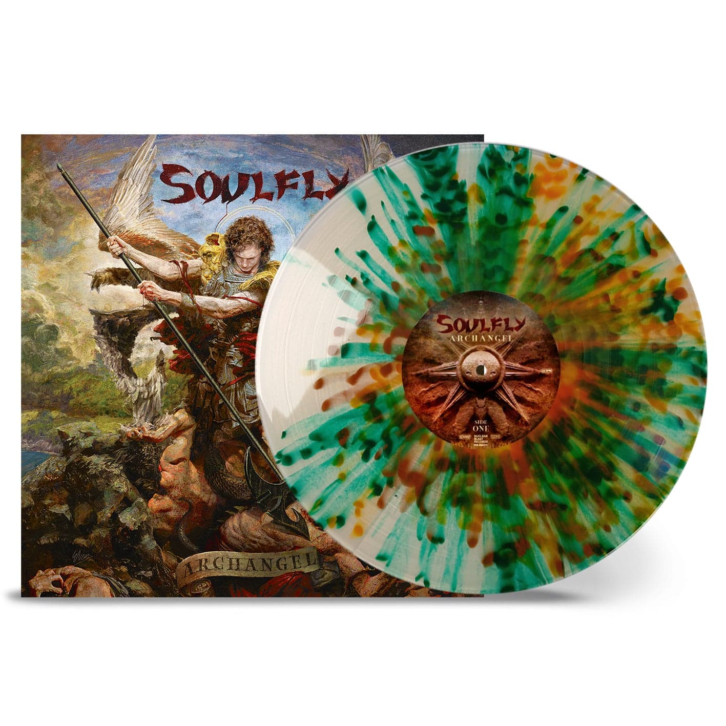Soulfly – Archangel - Green/Orange/Brown Splatter - LP