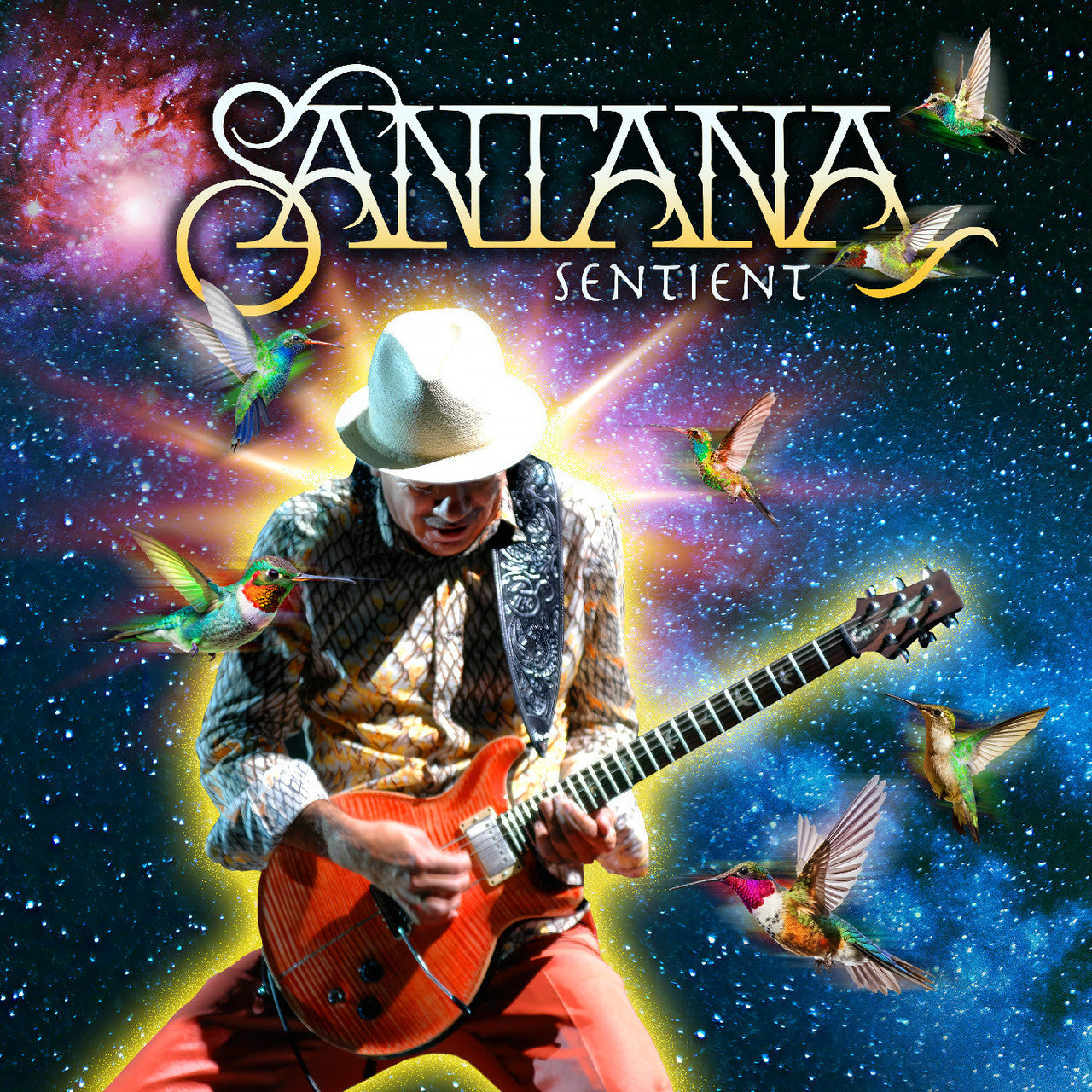Santana – Sentient - Frosted Pink Vinyl - LP