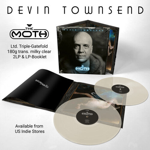 Devin Townsend - Moth - 180 Gram Indie Exclusive Milk Clear - 2XLP (Limited to 750 Copies)