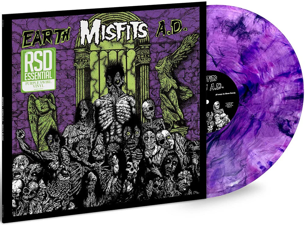 Misfits – Earth A.D. / Wolfs Blood - Limited RSD Essential Series Purple Swirl Vinyl - LP