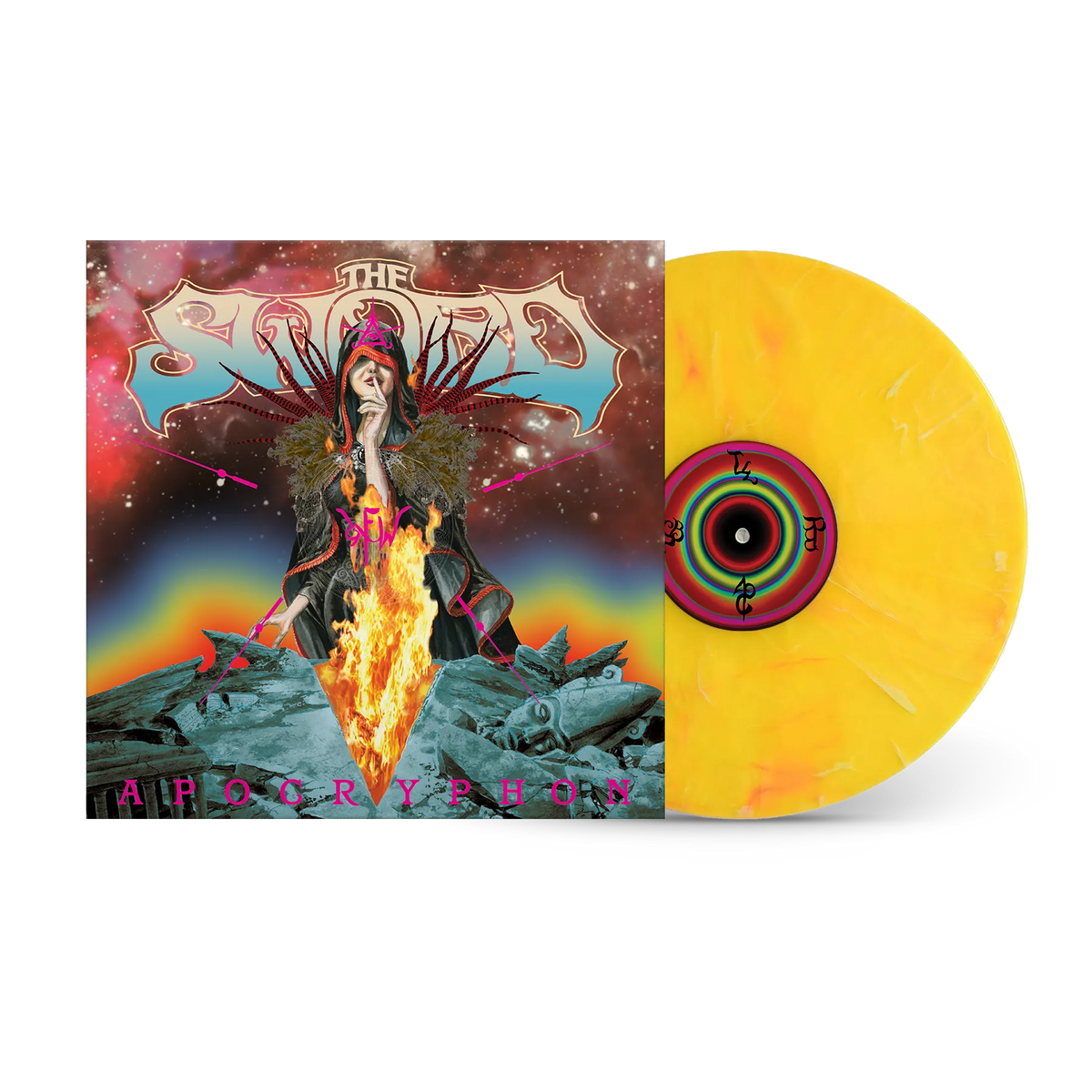 The Sword - Apocryphon: 10th Anniversary Edition- Indie Exclusive Cosmic Yellow Swirl - LP
