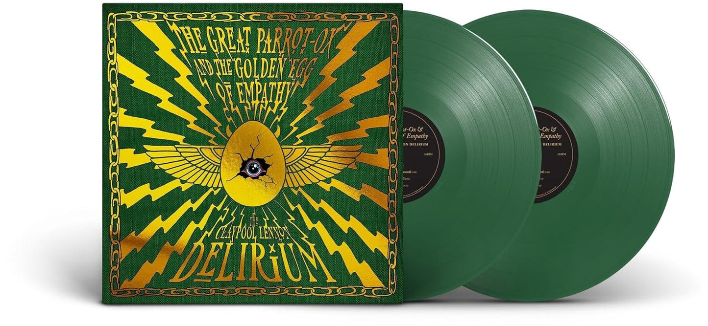 The Claypool Lennon Delirium - The Great Parrot-Ox and The Golden Egg of Empathy - Green Vinyl - 2XLP