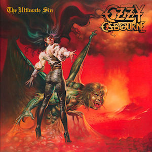 OZZY OSBOURNE - THE ULTIMATE SIN - UK Import - LP