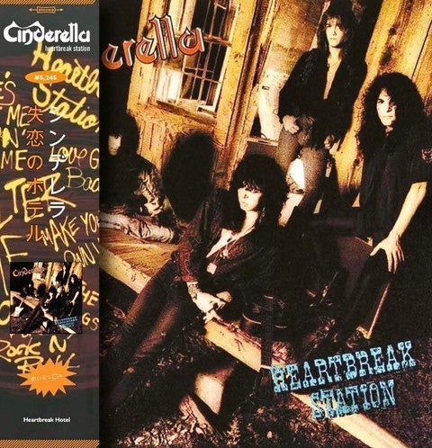 Cinderella – Heartbreak Station - Limited Color Vinyl UK Import - LP