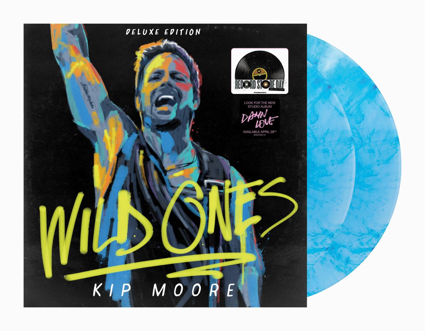 Kip Moore – Wild Ones - Blue Vinyl - Record Store Day 2023 - 2XLP
