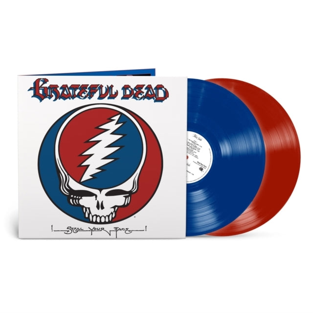 Grateful Dead - Steal Your Face-50th Anniversary Indie Exclusive Grateful Red & Stealie Blue - 2XLP