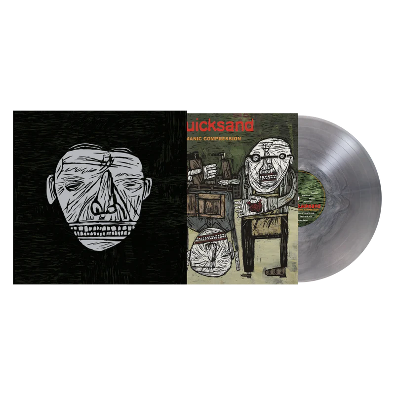 Quicksand – Manic Compression - Delusional SIlver Vinyl (Deluxe Edition Slipcase n Poster) - LP