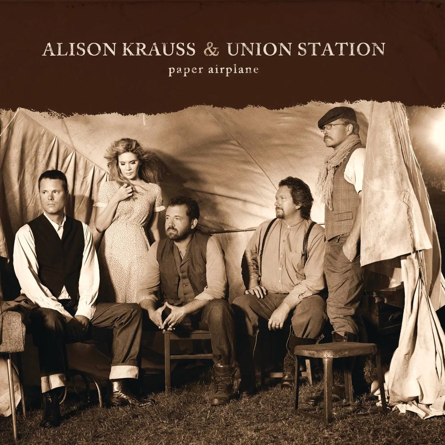 Alison Krauss & Union Station – Paper Airplane - White Vinyl - LP (Out of Print)
