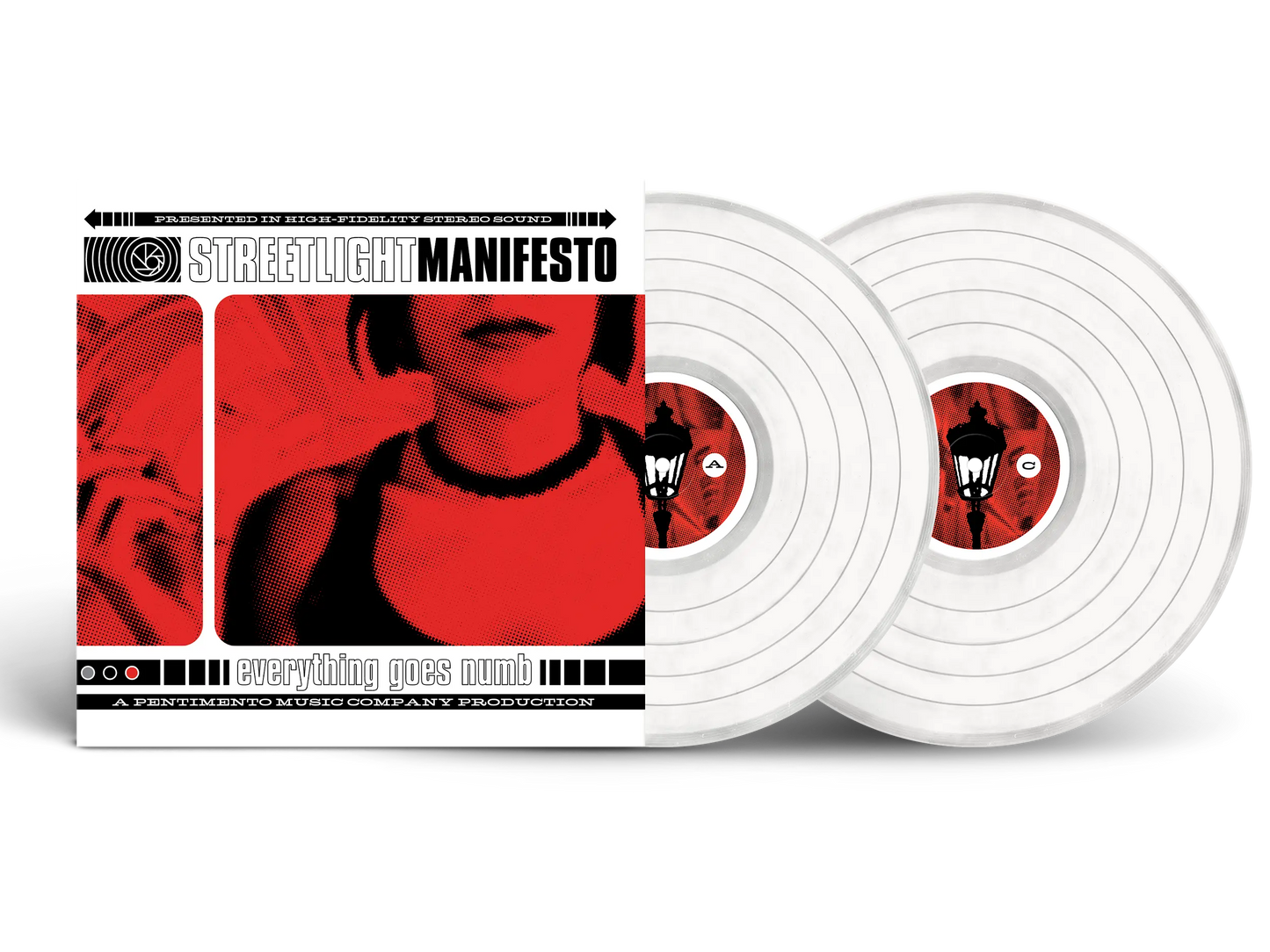Streetlight Manifesto - Everything Goes Numb - Clear Vinyl - 2XLP