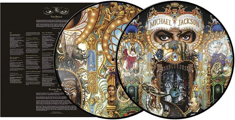 Michael Jackson - Dangerous - Picture Disc - 2XLP