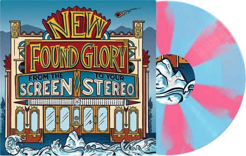 New Found Glory – From The Screen To Your Stereo - Cotton Candy/Pinwheel Vinyl - LP