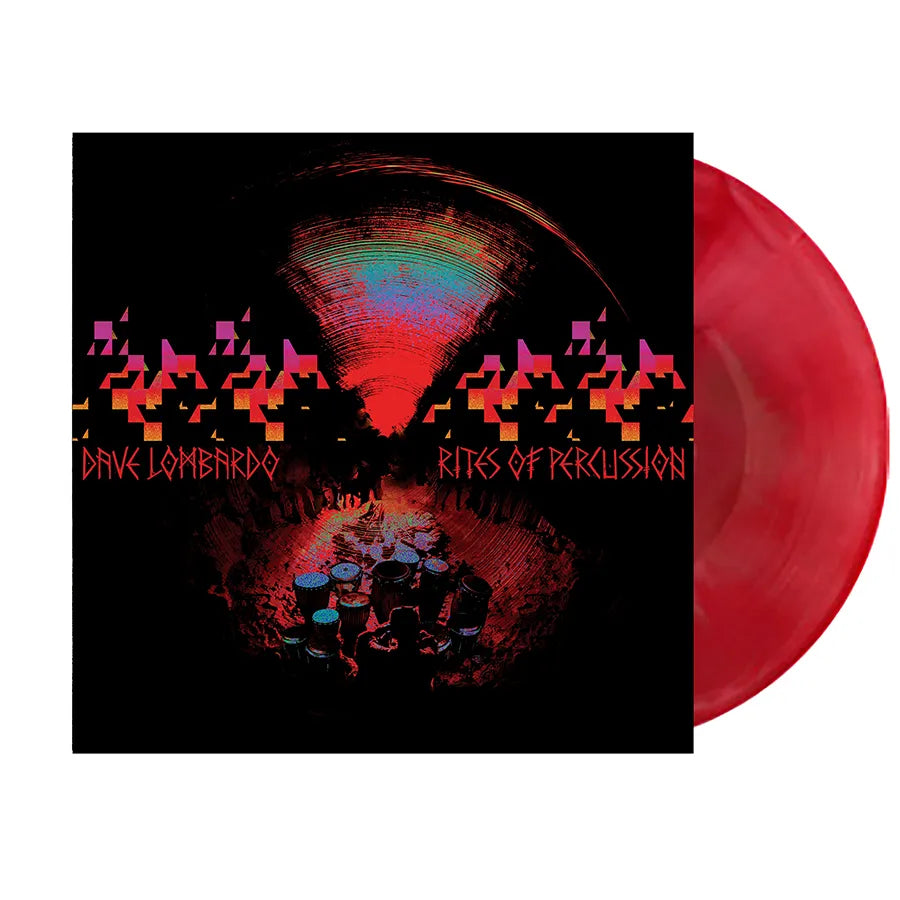 Dave Lombardo (Slayer) – Rites of Percussion - Indie Exclusive Blood Red Vinyl - LP
