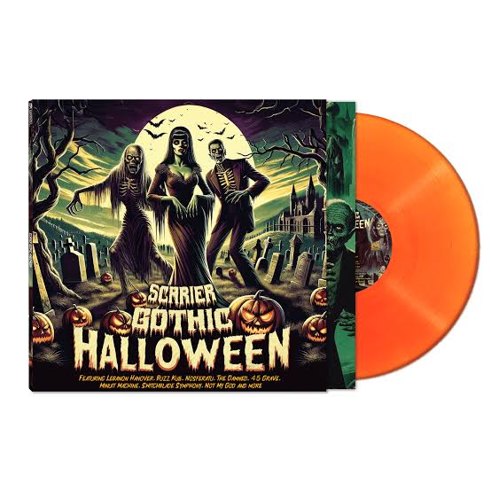 Various Artists - Scarier Gothic Halloween - Neon Orange Vinyl - LP