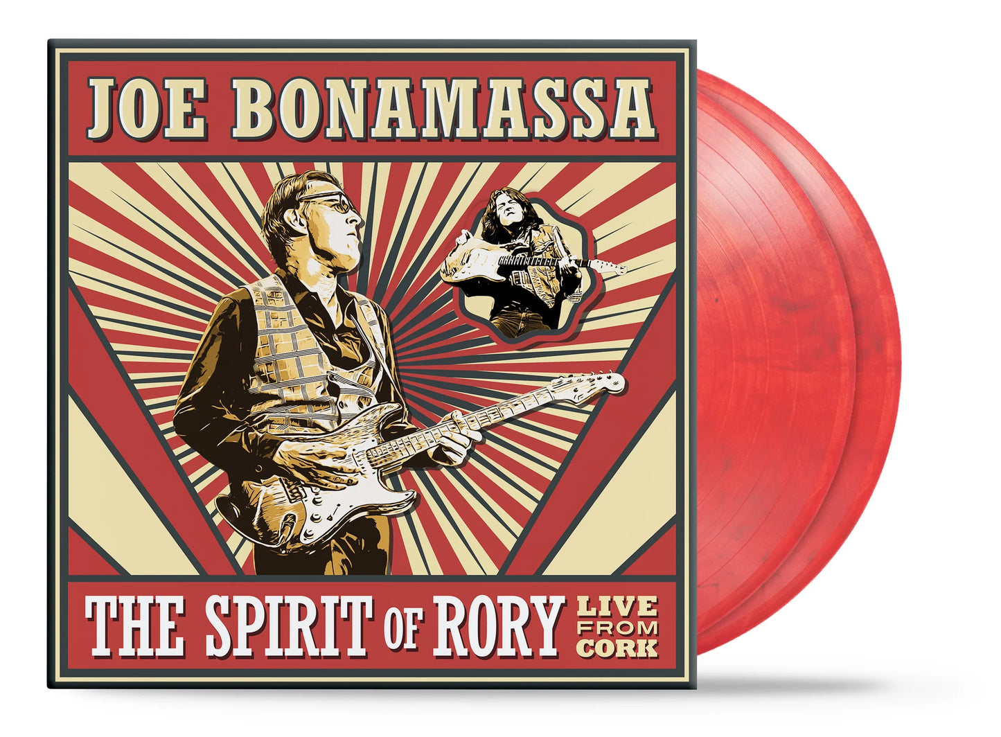 Joe Bonamassa - The Spirit of Rory Live From Cork - Red/ Black Vinyl - 2XLP