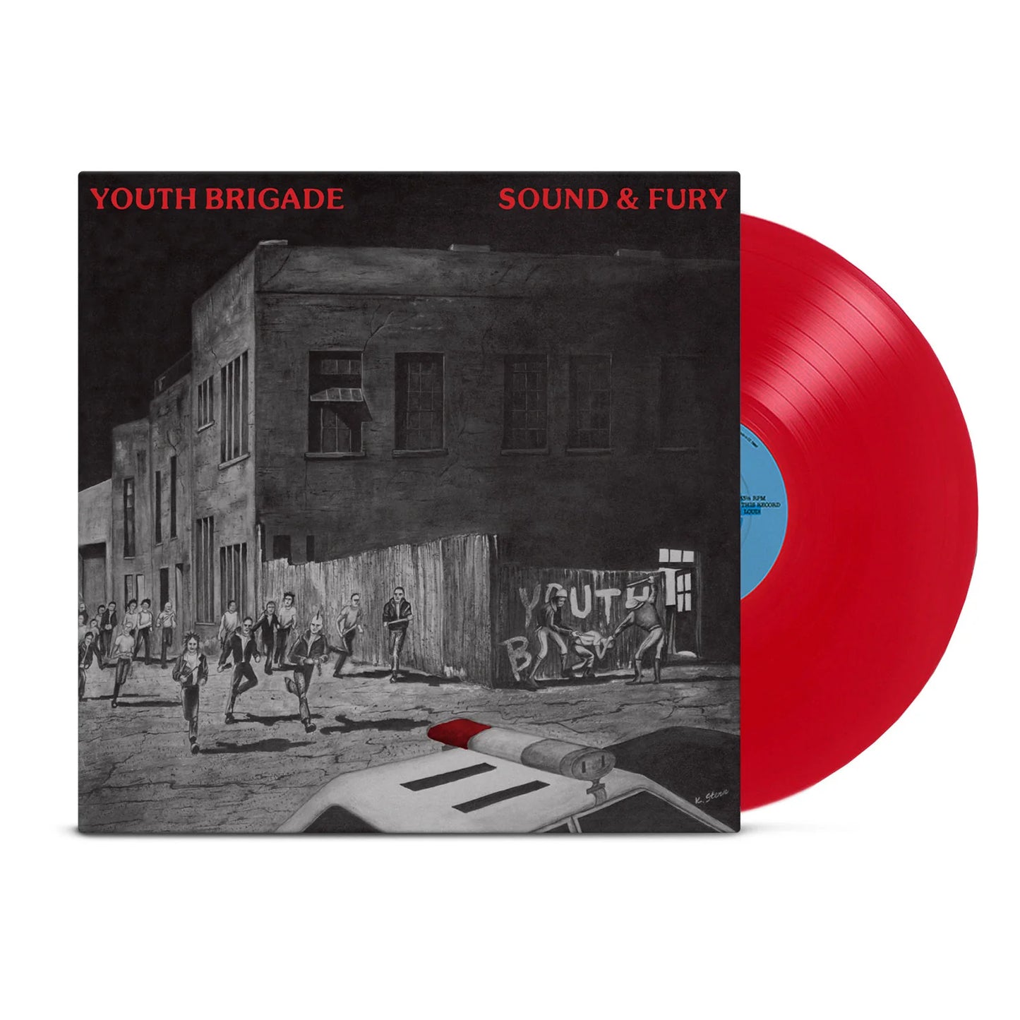 Youth Brigade – Sound & Fury - Red Vinyl - LP
