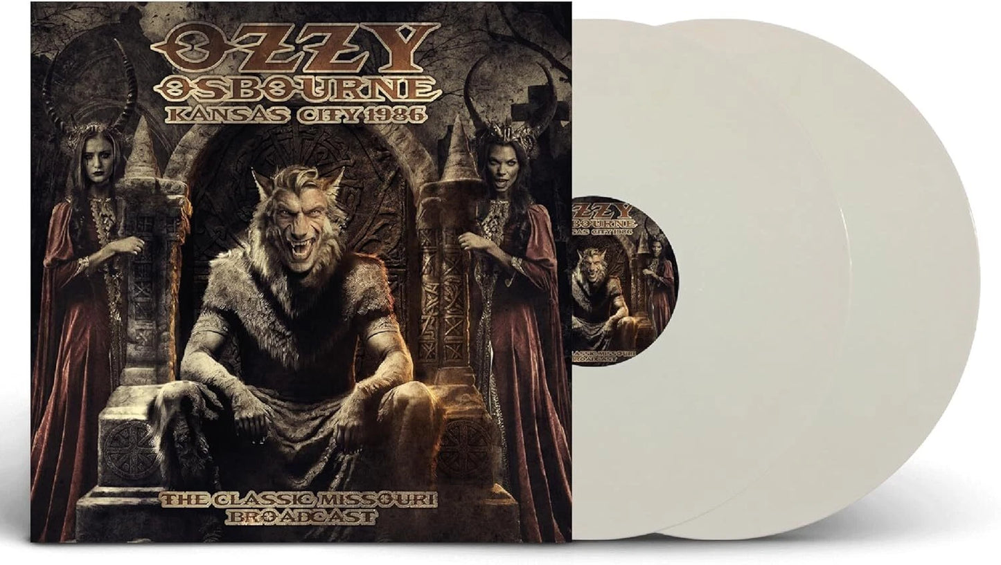 Ozzy Osbourne - Kansas City 1986 - White Vinyl - 2XLP