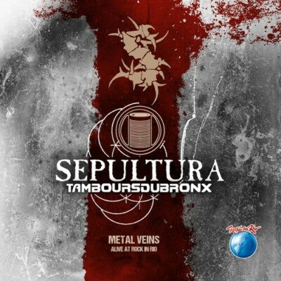 Sepultura – TAMBOURSDUARONX Metal Veins - Alive At Rock In Rio - 180 Gram/Color/Numbered - 2XLP