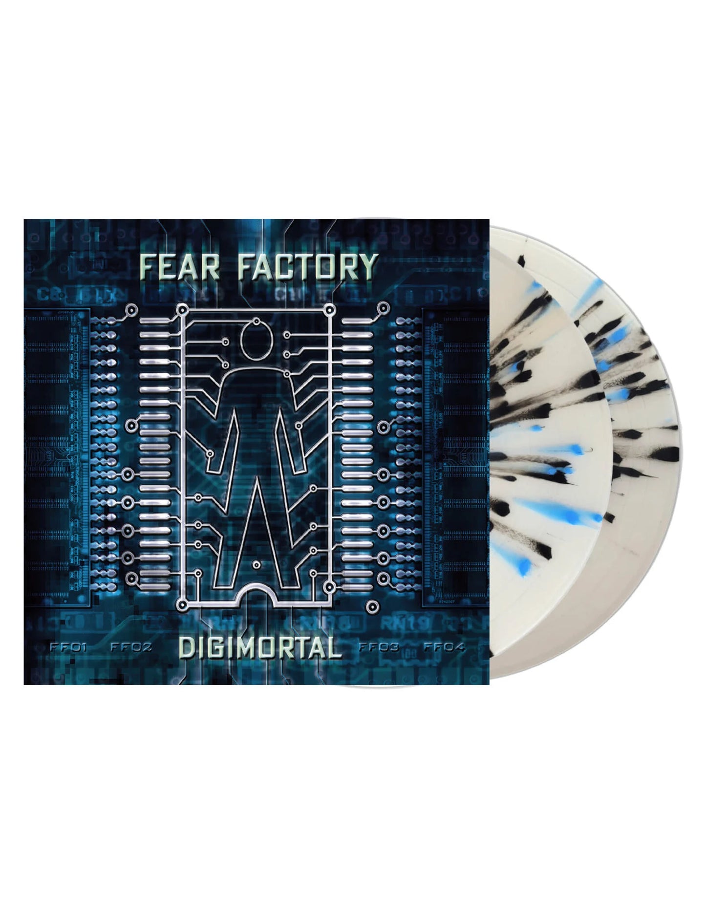 Fear Factory – Digimortal - Black n Blue Splatter - 2XLP Record Store Day 2026