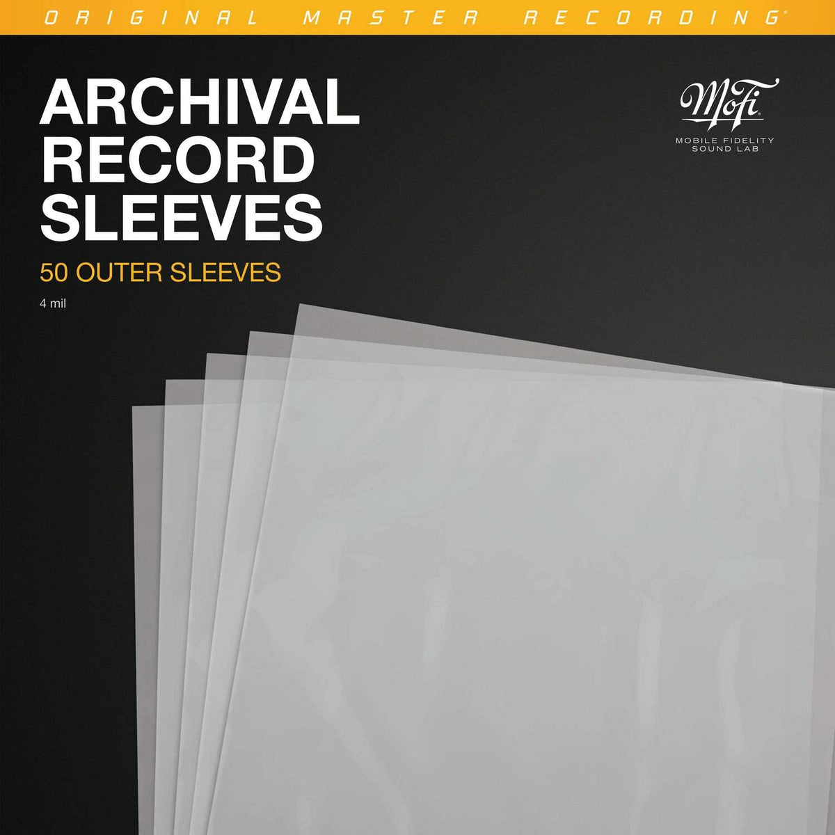 Mobile Fidelity - 12" Vinyl Outer Sleeves (50 Pack)