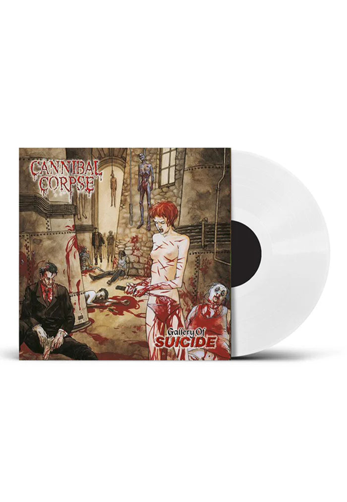 Cannibal Corpse - Gallery Of Suicide - UK Exclusive White Vinyl - LP