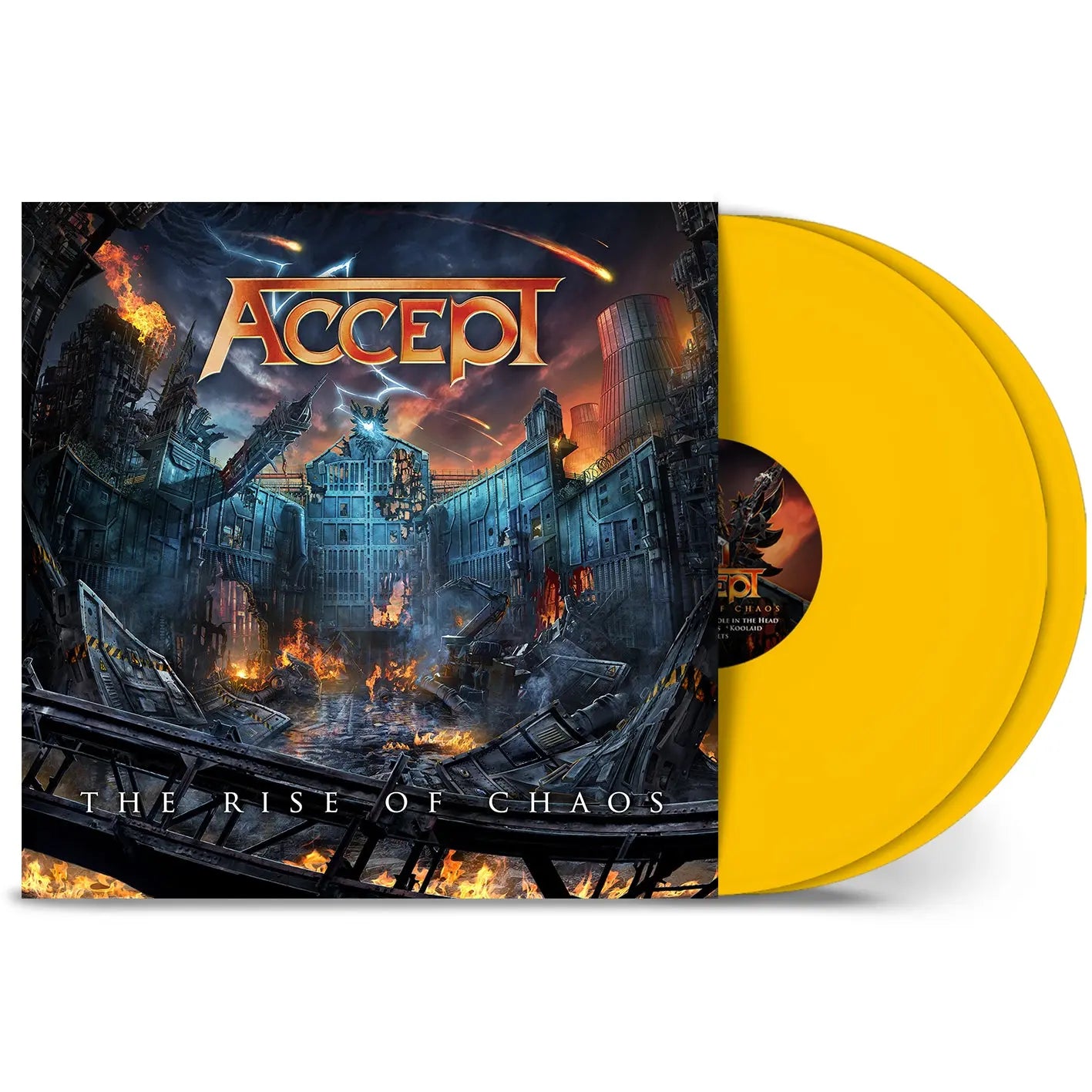 Accept – The Rise Of Chaos - Yellow Vinyl Indie Exclusive - 2XLP