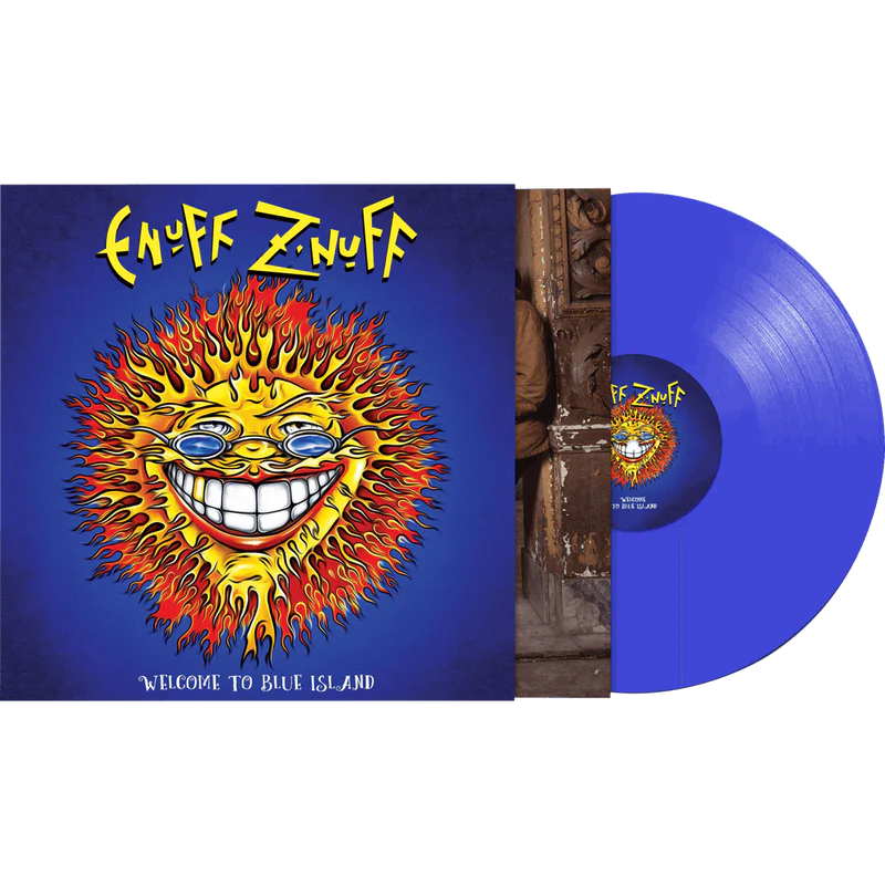 Enuff Z'nuff – Welcome To Blue Island - Blue Vinyl - LP