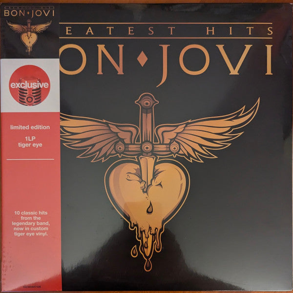 Bon Jovi – Greatest Hits - Limited Tiger Eye Vinyl - LP