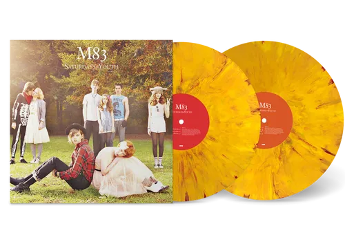 M83 – Saturdays = Youth - RSD Essential Series - Orange/Red/Yellow Vinyl -2XLP