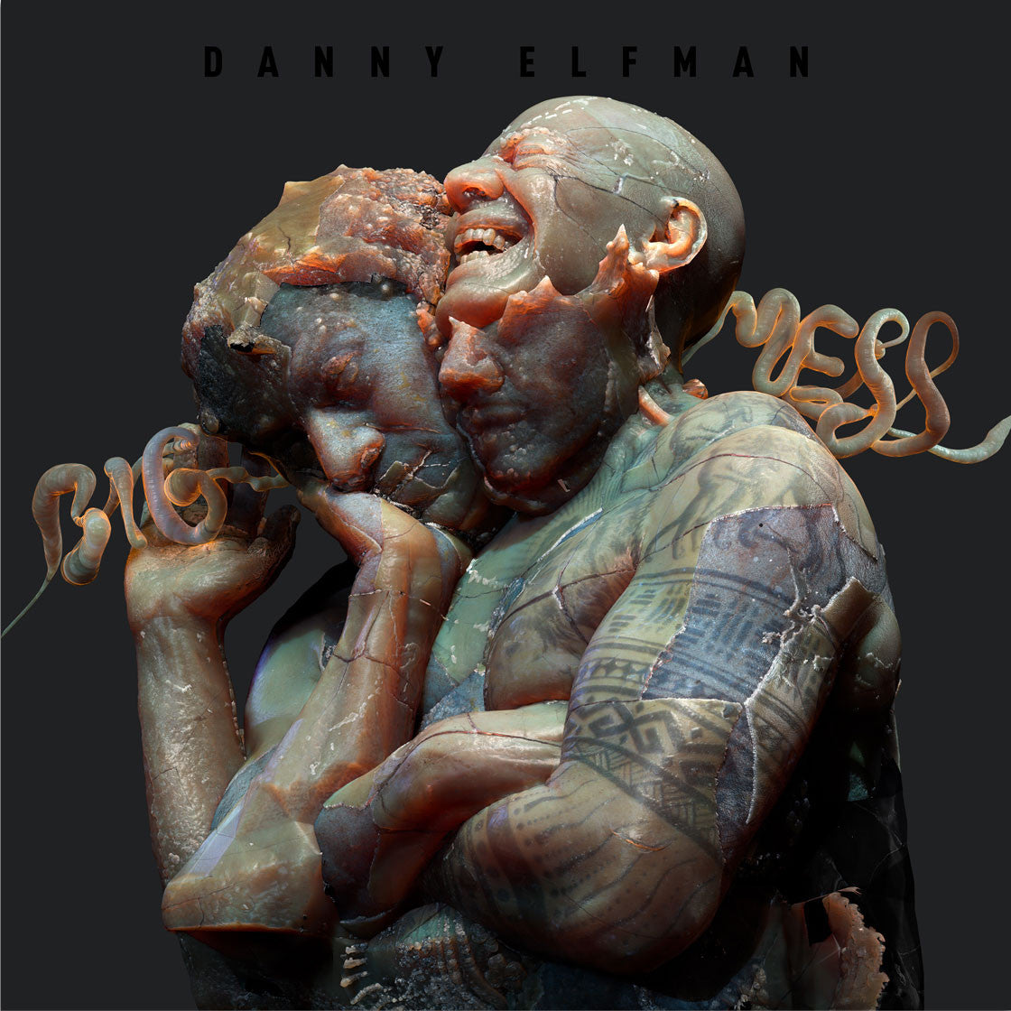 Danny Elfman – Big Mess - Black/White Explosion + Opaque Sky Blue - 2XLP