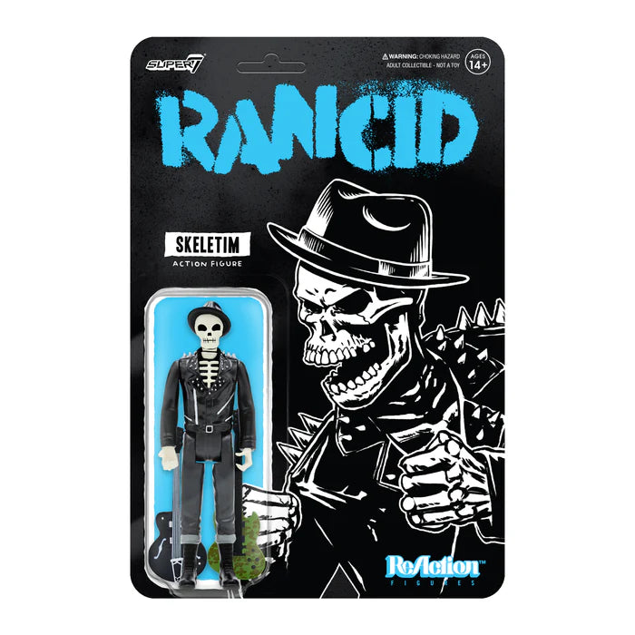 Rancid - Skeletim (Hat) - Super 7 Series Action Figure