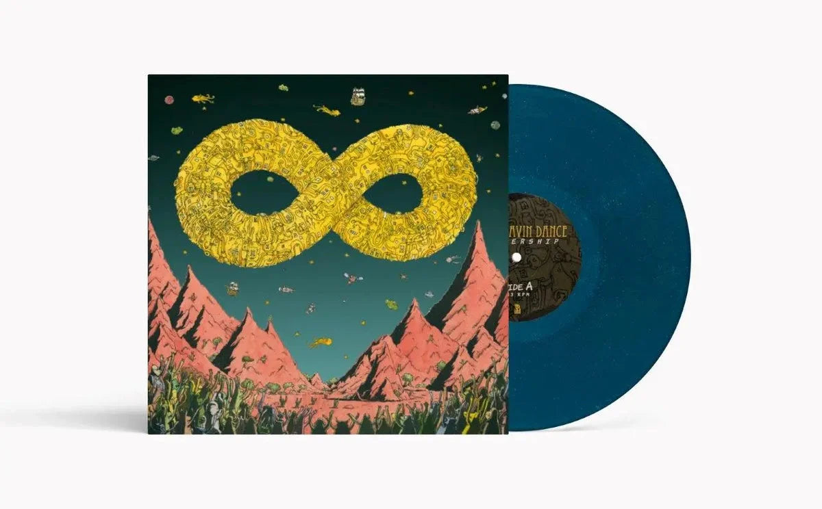 Dance Gavin Dance - Mothership - 10th Anniversary Sea Blue Glitter Vinyl - LP