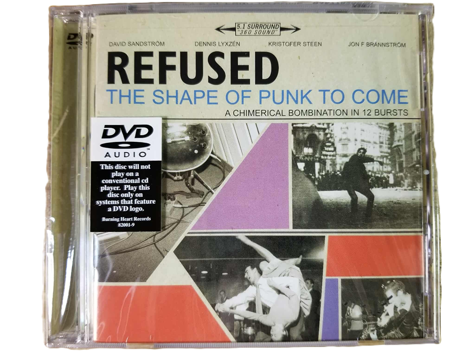 Refused – The Shape Of Punk To Come - 5.1 DVD Audio (DVD) (Jewel Case)